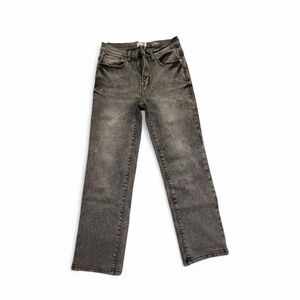 Kensie VintageBlue Washed Gray High-Rise Jeans